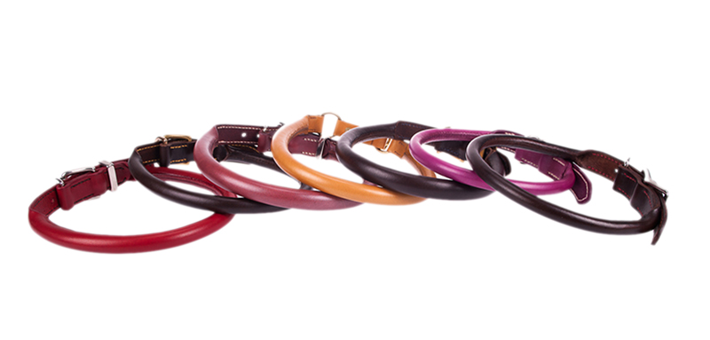 Collier Chien Cousu Rond