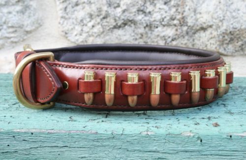 Collier chien en cuir modèle WILD WEST - Édition HOLSTER