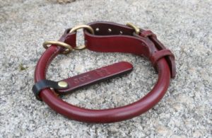 Collier chien cuir rond 2 en 1 - SWIETENIA