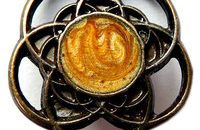 Fleur celtique bronze