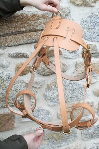Rênes Fendues Cuir Jose Ortiz 5/8 – Natural/latigo, Fait Main Mexique, équitation Western