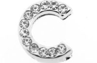 lettre strass - C - (10/12mm)
