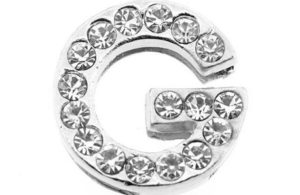 Lettre strass - G - (10/12mm )