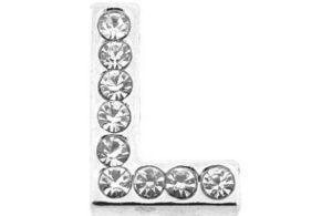 Lettre strass - L - (10/12mm )