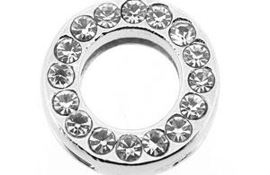 Lettre strass - O - (10/12mm )