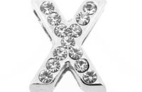 Lettre strass - X - (10/12mm )