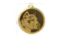 Médaille à graver Amstaff