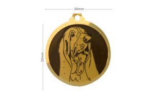 Médaille Basset Hound