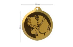 Médaille Beagle