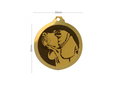 Médaille Beagle