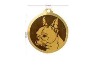Médaille Boston Terrier