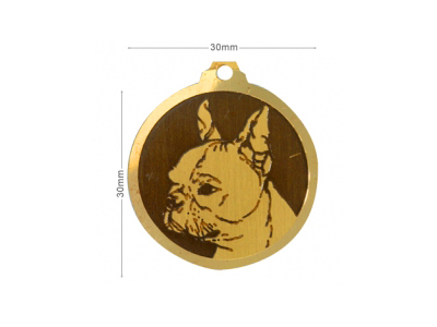 Médaille Boston Terrier