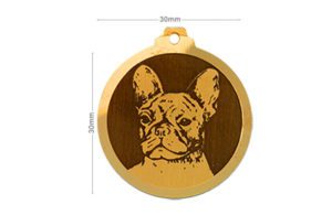 Médaille Bouledogue français