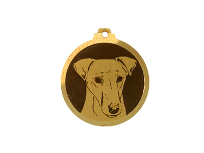 Médaille Fox Terrier poil lisse