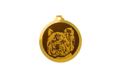 Médaille Yorkshire Terrier