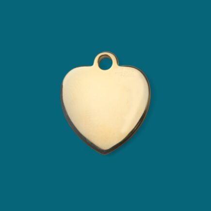 Médailles chien plaqué or ou argent